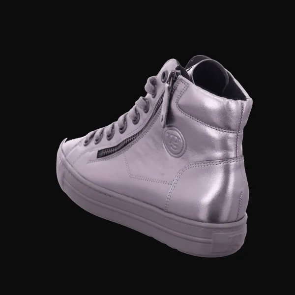 New Paul Green 0076-4024-256/Hightop-Sneaker METALLIC