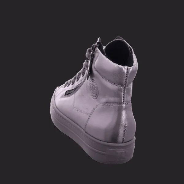 New Paul Green 0076-4024-256/Hightop-Sneaker METALLIC