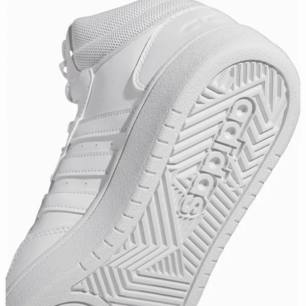 Best Sale adidas Hoops 3.0 Mid Classic Schuh Weiß