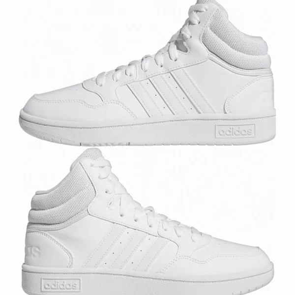 Best Sale adidas Hoops 3.0 Mid Classic Schuh Weiß