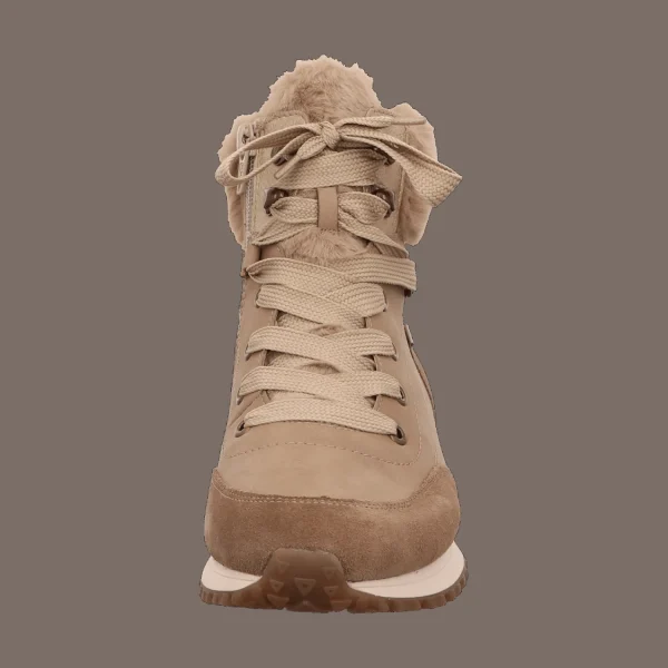 Discount Rieker HWK Damen Stiefel schwarz kombi
