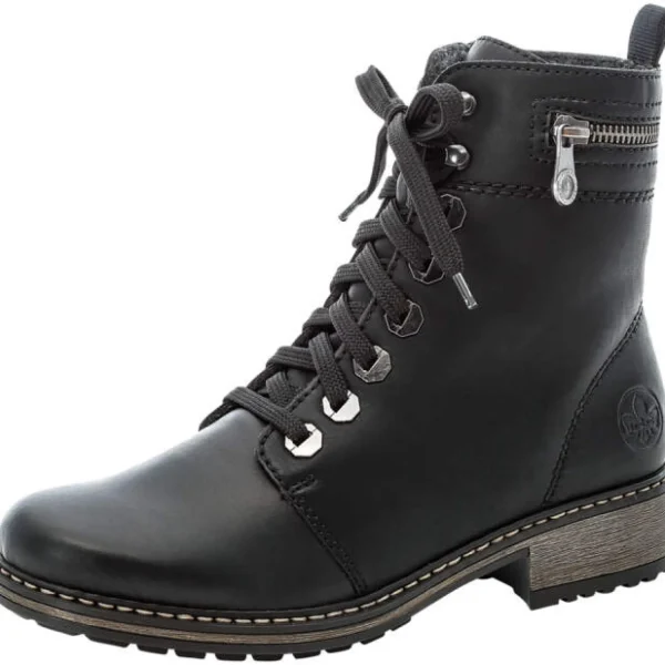 Outlet Rieker HWK Damen Stiefel schwarz