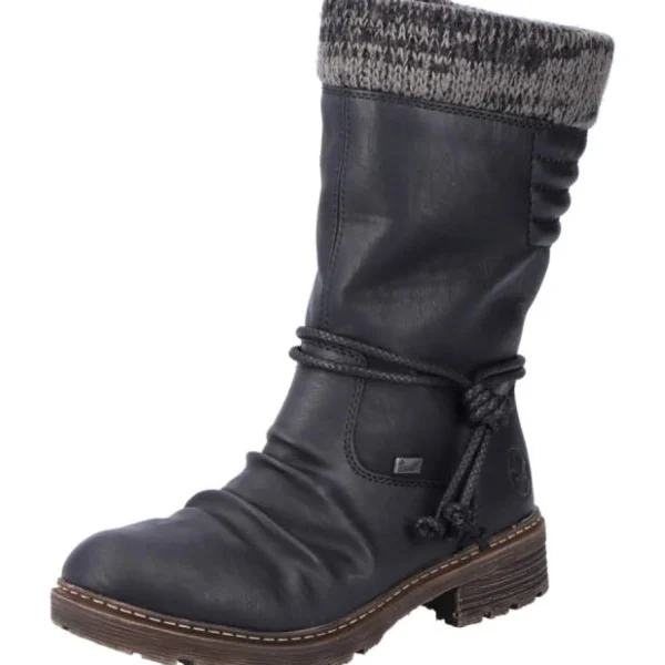 Flash Sale Rieker HWK Damen Stiefel schwarz