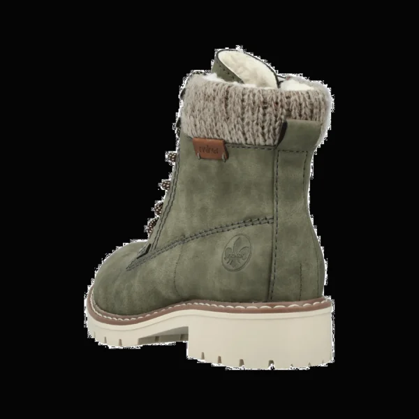 Hot Rieker HWK Damen Stiefel grün