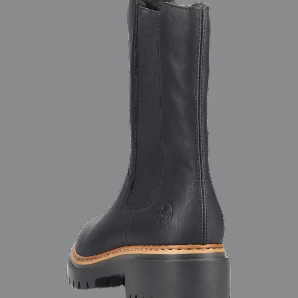 Best Rieker HWK Damen Stiefel schwarz
