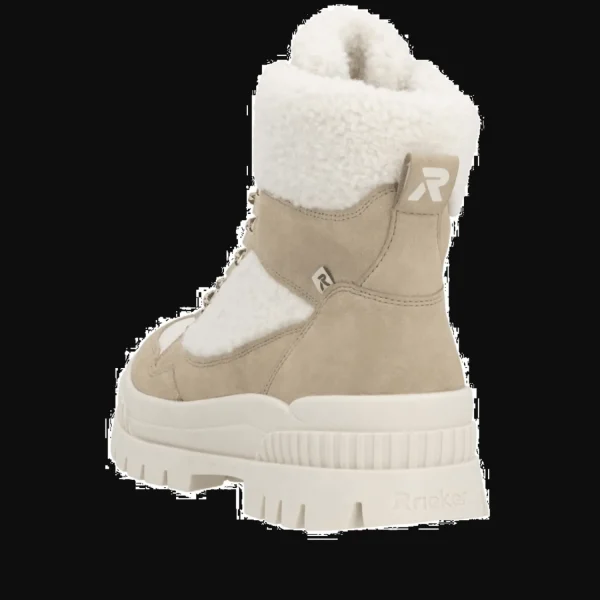 Clearance Rieker HWK Damen Stiefel beige