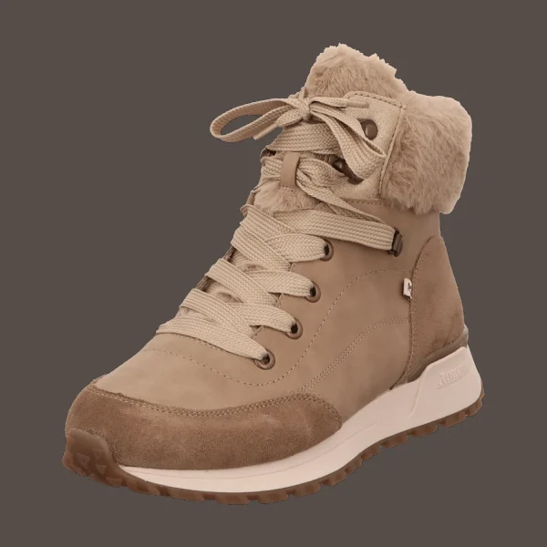 Discount Rieker HWK Damen Stiefel schwarz kombi