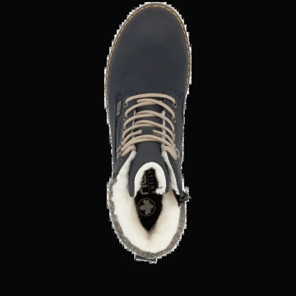 Fashion Rieker HWK Damen Stiefel blau