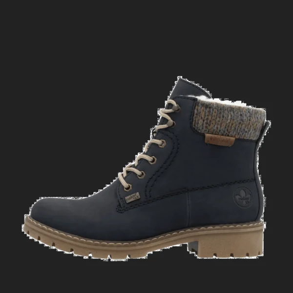 Fashion Rieker HWK Damen Stiefel blau