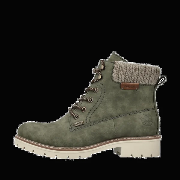 Hot Rieker HWK Damen Stiefel grün