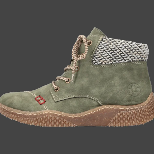 Discount Rieker HWK Damen Stiefel grün