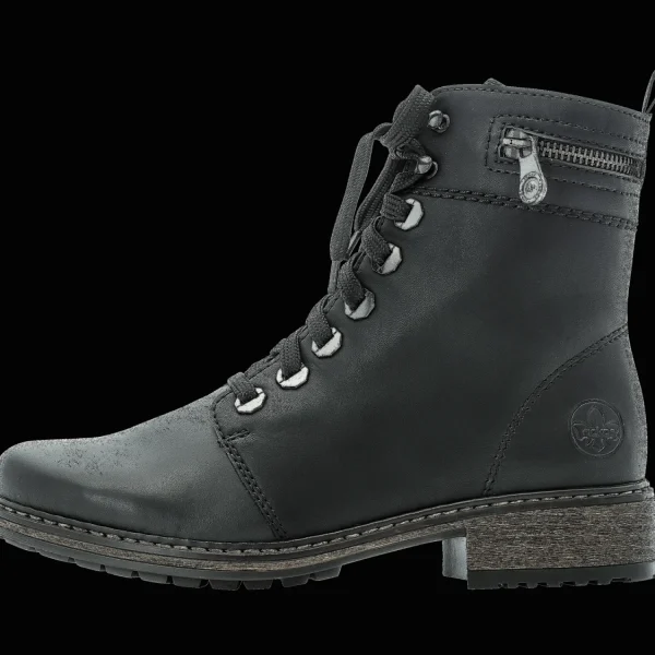 Outlet Rieker HWK Damen Stiefel schwarz