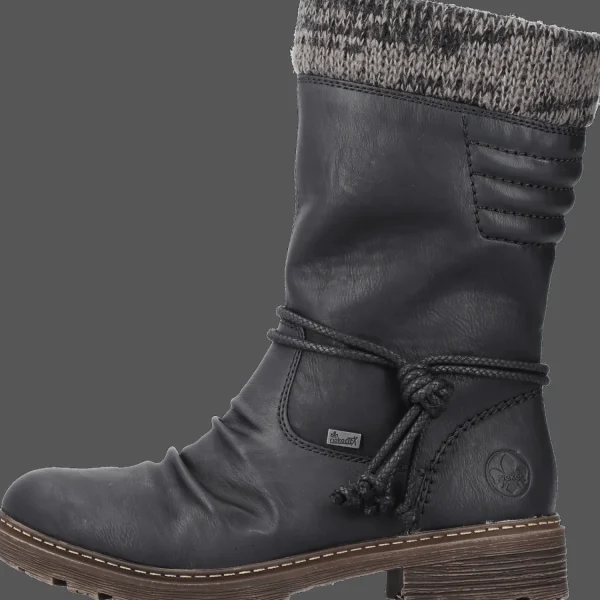 Flash Sale Rieker HWK Damen Stiefel schwarz