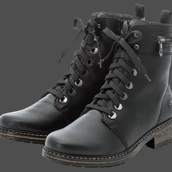 Outlet Rieker HWK Damen Stiefel schwarz