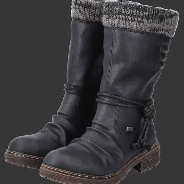 Flash Sale Rieker HWK Damen Stiefel schwarz