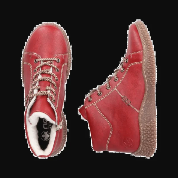 Store Rieker HWK Damen Stiefel rot