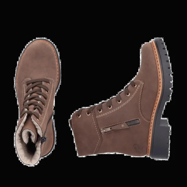 Cheap Rieker HWK Damen Stiefel braun