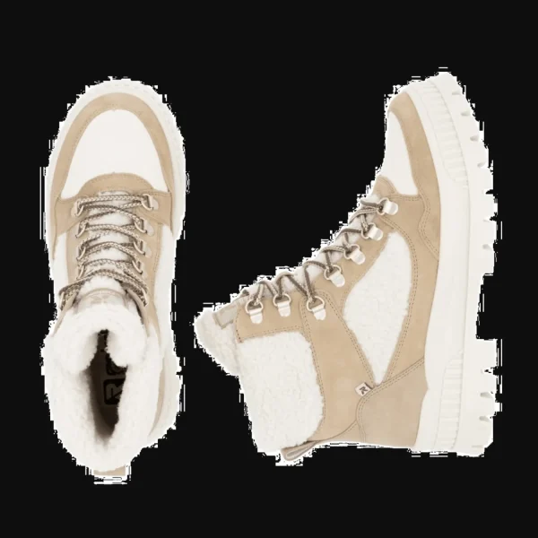 Clearance Rieker HWK Damen Stiefel beige