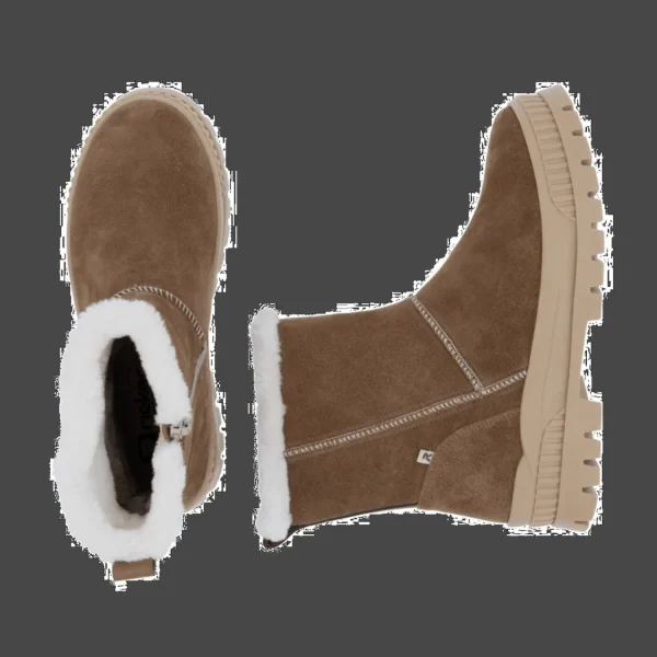 Hot Rieker HWK Damen Stiefel braun