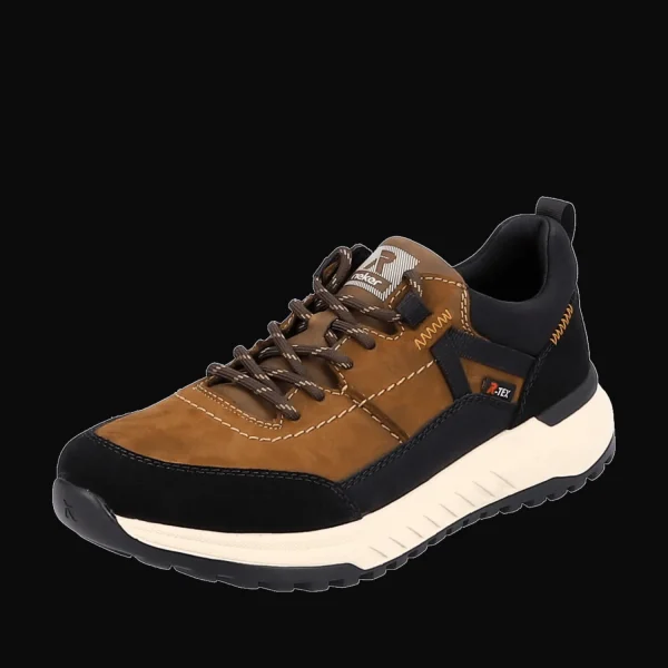 Hot Rieker HWK Herren Halbschuhe braun kombi
