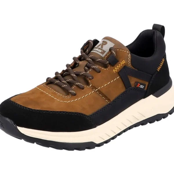Hot Rieker HWK Herren Halbschuhe braun kombi