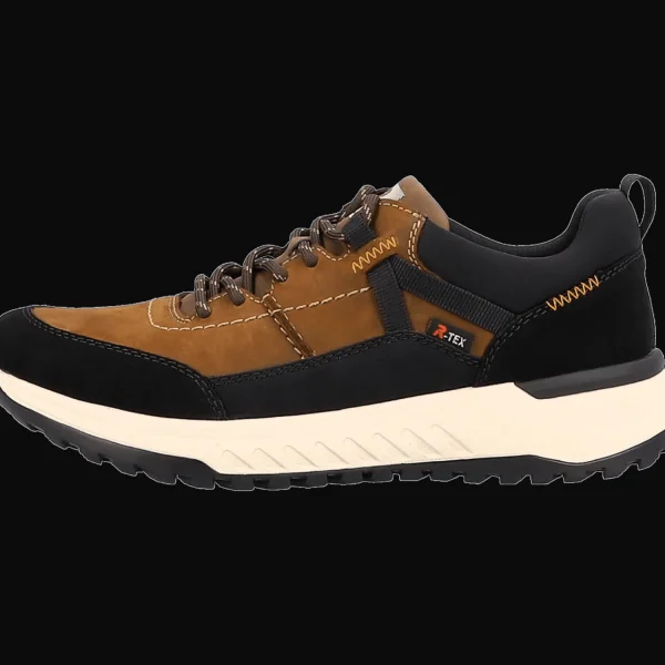 Hot Rieker HWK Herren Halbschuhe braun kombi