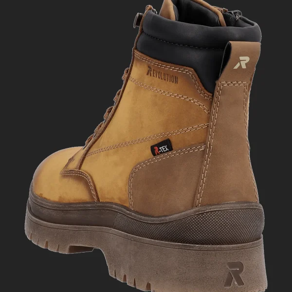 Outlet Rieker HWK Herren Stiefel gelb