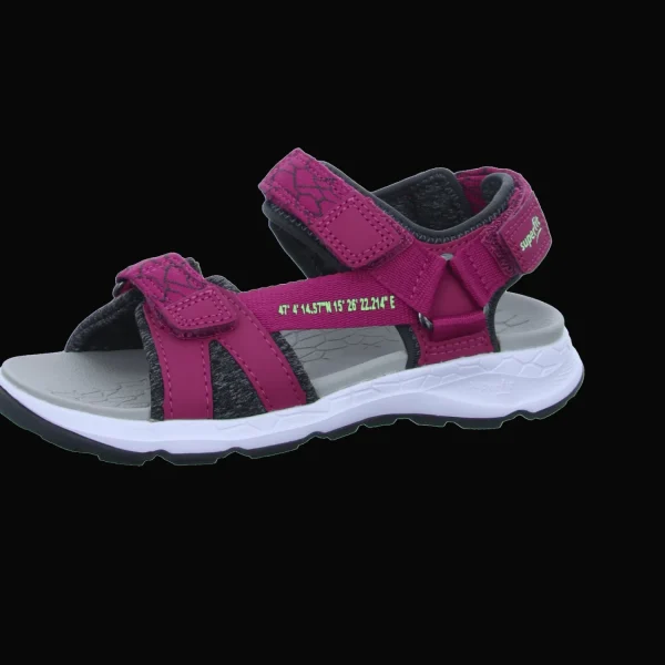 Hot Superfit Kids Sandalen rot