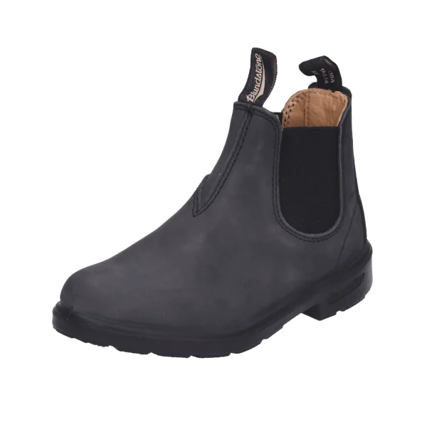 Clearance Blundstone Kids Stiefel kalt rustic black