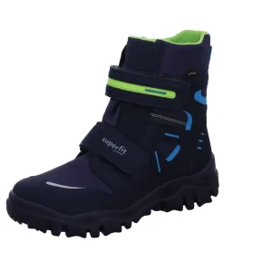 Outlet Superfit Kids Stiefel warm BLAU/GRÜN