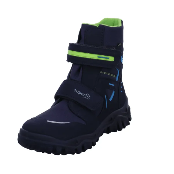 Outlet Superfit Kids Stiefel warm BLAU/GRÜN