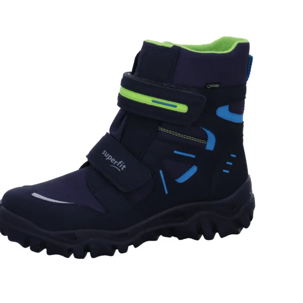 Outlet Superfit Kids Stiefel warm BLAU/GRÜN