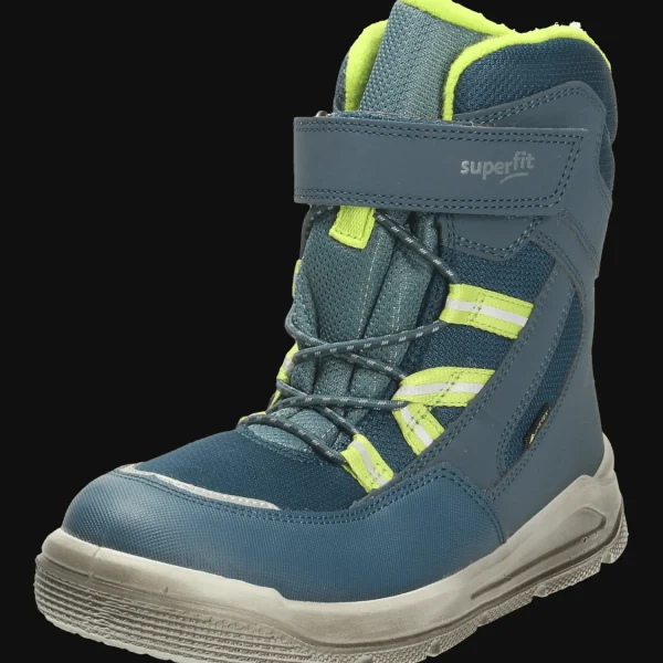 Store Superfit Kids Stiefel warm BLAU/HELLGRÜN