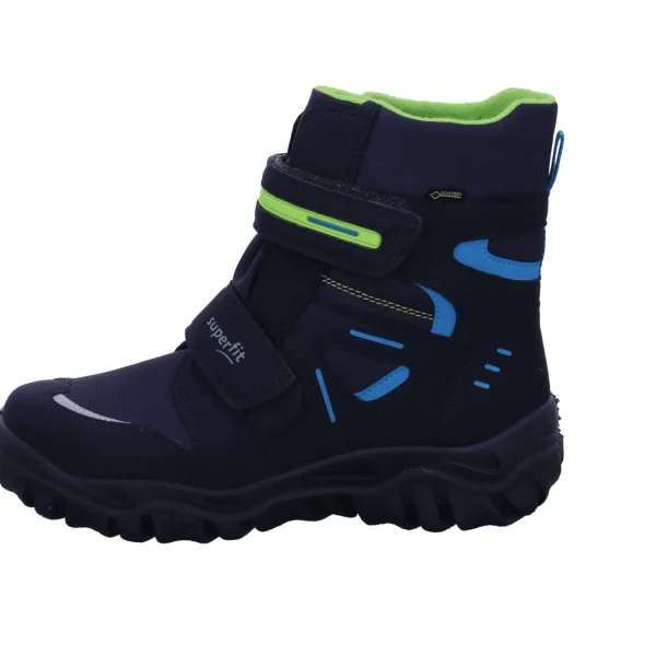 Outlet Superfit Kids Stiefel warm BLAU/GRÜN