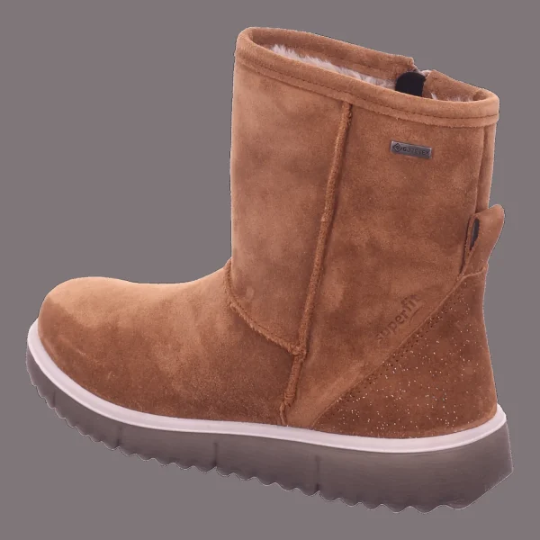 Shop Superfit Kids Stiefel warm hellbraun / cognac