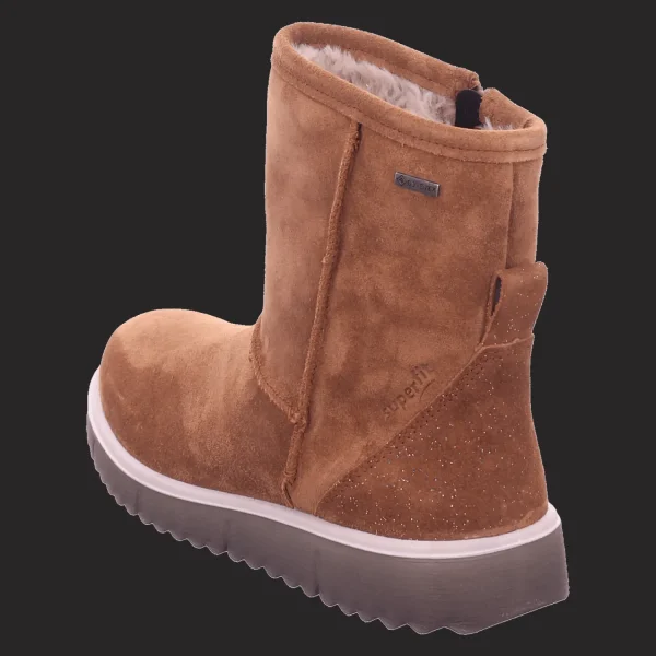 Shop Superfit Kids Stiefel warm hellbraun / cognac