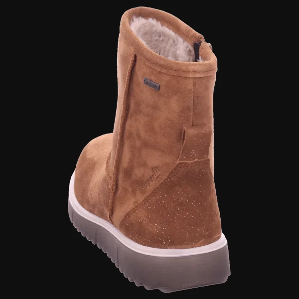 Shop Superfit Kids Stiefel warm hellbraun / cognac