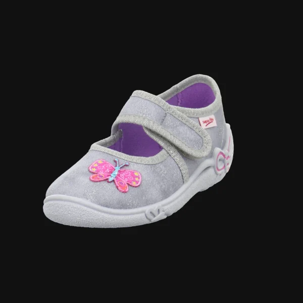 Best legero Kinderhüttenschuhe STONE KOMBI