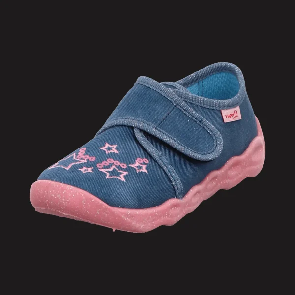 Best Sale Superfit Kinderhüttenschuhe blau kombi