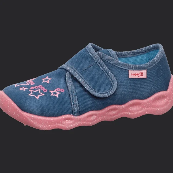 Best Sale Superfit Kinderhüttenschuhe blau kombi