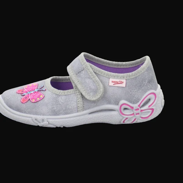 Best legero Kinderhüttenschuhe STONE KOMBI