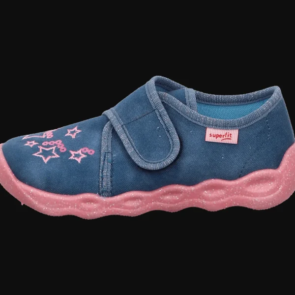 Best Sale Superfit Kinderhüttenschuhe blau kombi