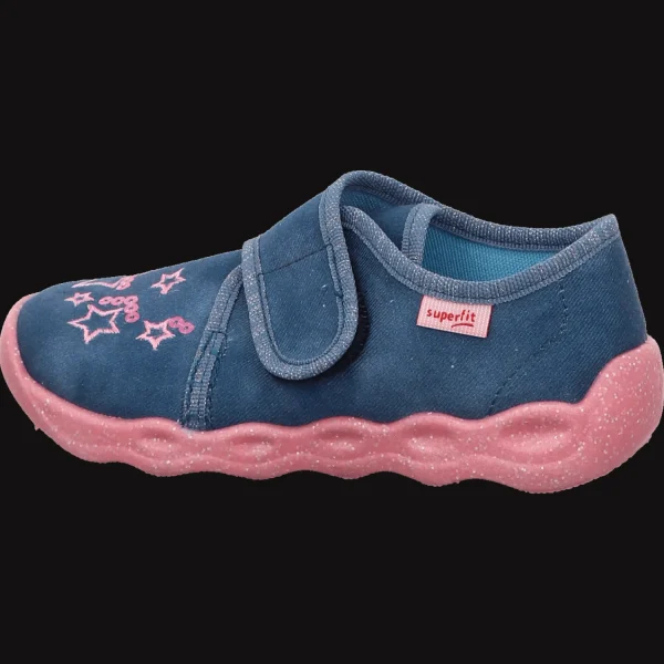 Best Sale Superfit Kinderhüttenschuhe blau kombi