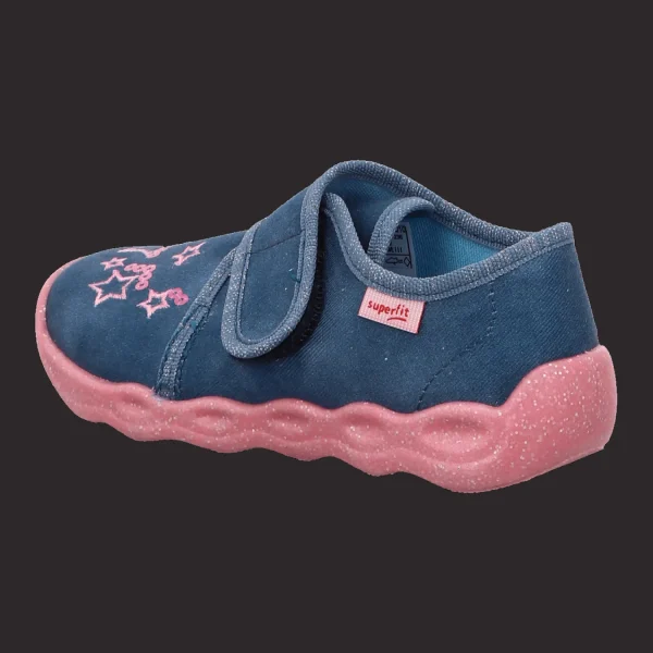 Best Sale Superfit Kinderhüttenschuhe blau kombi