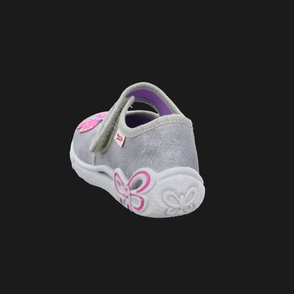 Best legero Kinderhüttenschuhe STONE KOMBI