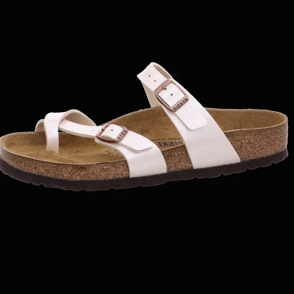 Online Birkenstock Mayari BF Graceful Pearl White offwhite