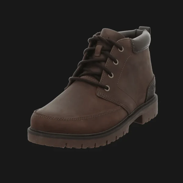 Cheap Clarks MENS BROWN WLINED LEA