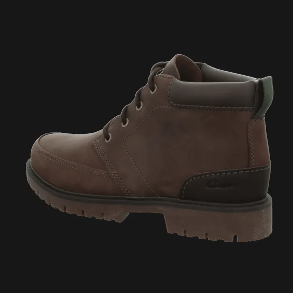 Cheap Clarks MENS BROWN WLINED LEA