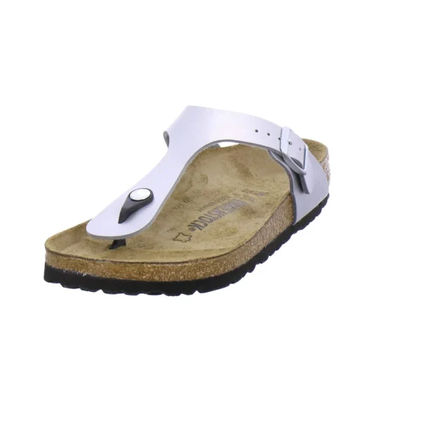 Online Birkenstock Pantoletten Silber