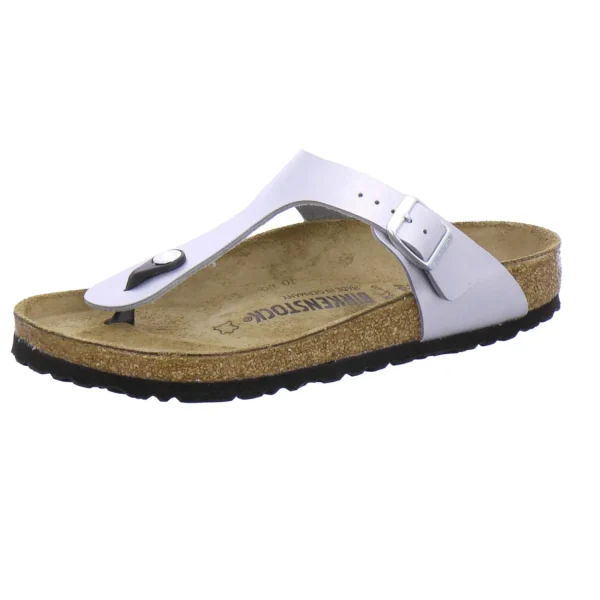 Online Birkenstock Pantoletten Silber